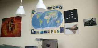 Pictures on the wall of Room 13 Pictures on the wall of Room 13