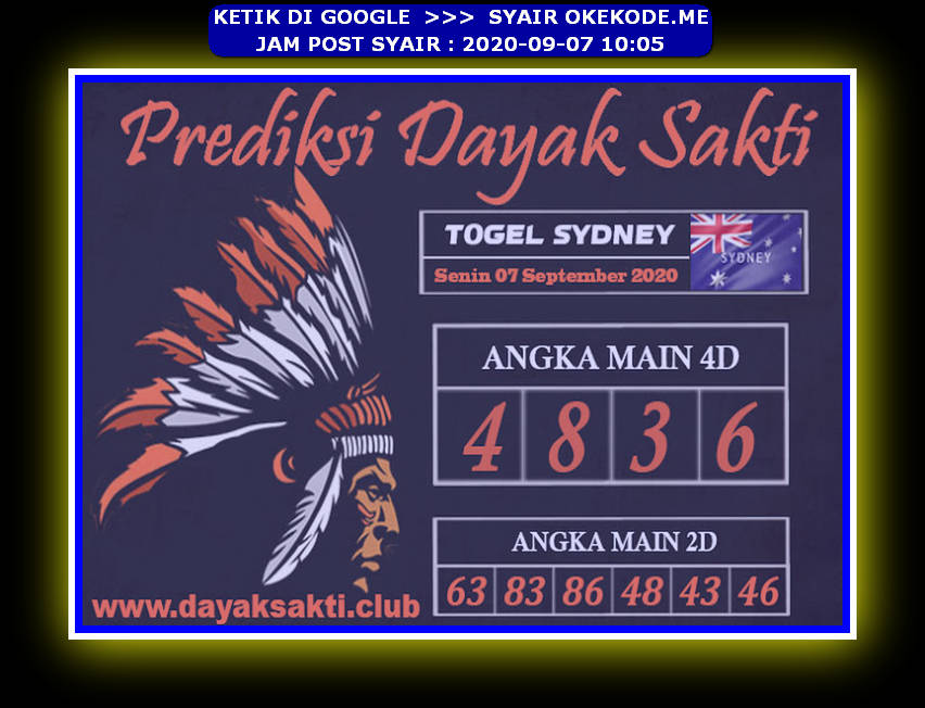 1 New Message Kode Syair Sydney 7 September 2020 Forum Syair Togel Hongkong Singapura Sydney