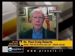 Dr Craig Paul Roberts old face was on Press TV