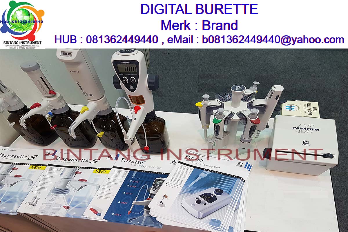 BINTANG INSTRUMENT 081362449440 Jual Digital Burette Brand Jual BRAND