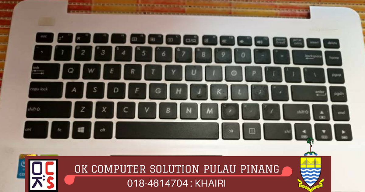 SOLVED BUTTON KEYBOARD TIDAK BOLEH DITEKAN KEDAI REPAIR LAPTOP