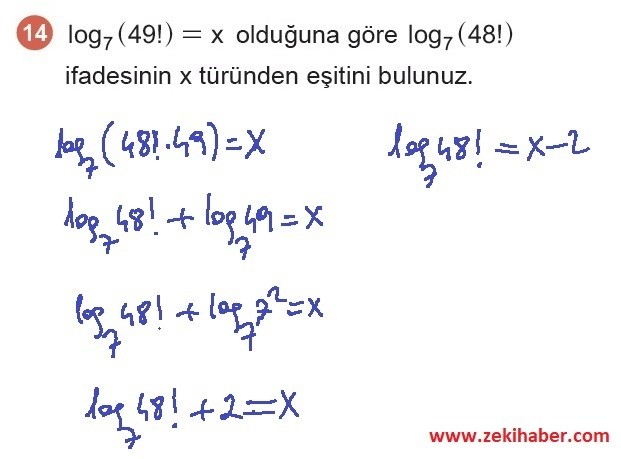 12. Sınıf MEB Yayınları Matematik 40. Sayfa Cevapları