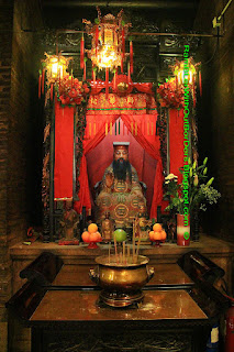 Chinese ancient physician Hua Tuo, Tin Hau Temple, Aberdeen, Hong Kong