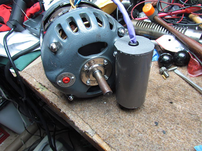 New Start Capacitor and Motor Reassembly Craftsman KingSeeley 103.