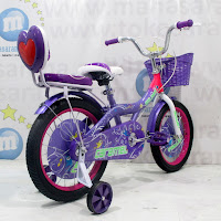 16 Sepeda Anak Golden Caramel CTB Purple