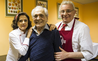 Marieta Severo, Lúcio Mauro e Marco Nanini nas gravações do episódio do aniversário de 60 anos do Lineu, que foi ao ar em agosto. — Foto: Globo/João Miguel Júnior Marieta Severo, Lúcio Mauro e Marco Nanini nas gravações do episódio do aniversário de 60 anos do Lineu, que foi ao ar em agosto. — Foto: Globo/João Miguel Júnior