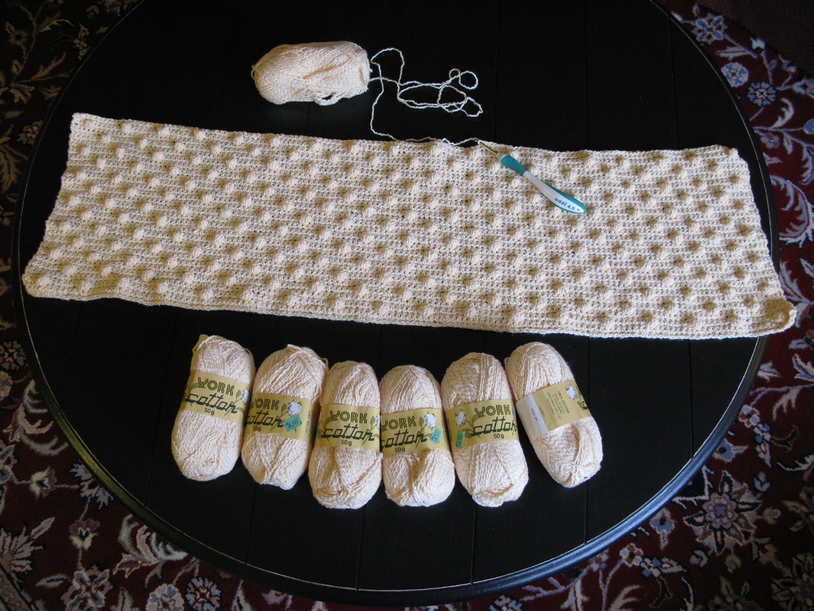 meo my crochet Baby Bobble Blanket