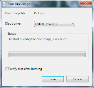 Grabar archivos ISO a CD o DVD desde la consola de comandos
