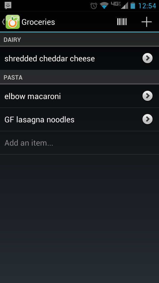 Anne vs. Home App Review OurGroceries