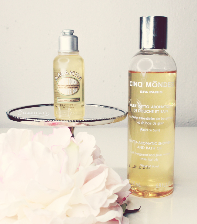 FrenchFriday My favorite shower oils + 5 tips to fight dry, itchy