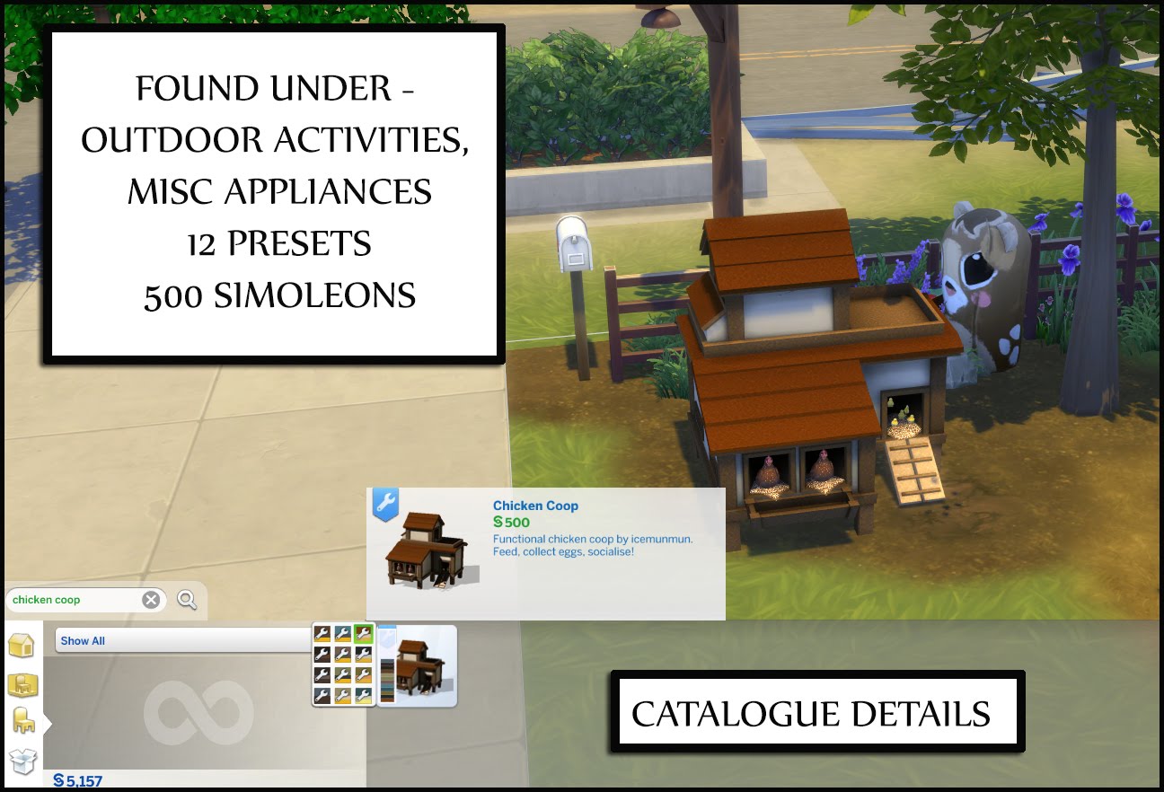 sims 4 chicken coop download mod