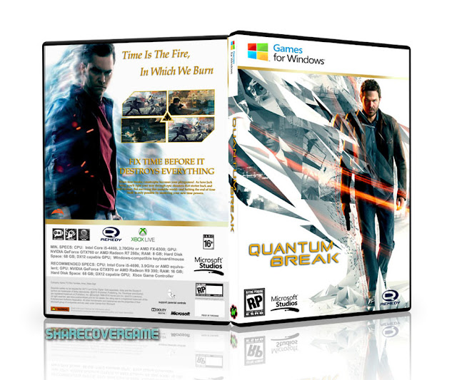 Quantum Break Cover Box