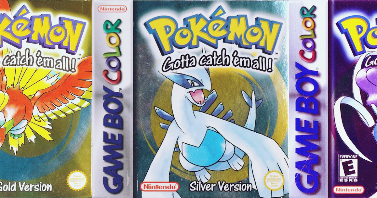 Pack de ROMs Gold, Silver & Crystal Versão Game Boy Color Bemvindo ao Cantinho Pokémon