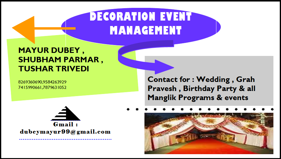 DECORATION EVENT MANAGEMENT