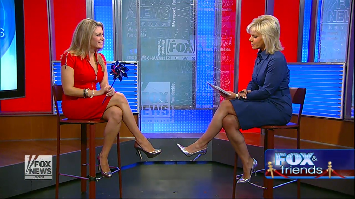 Tuesday/Wednesday: Megyn Kelly and Gretchen Carlson caps @ Fox and Friends....