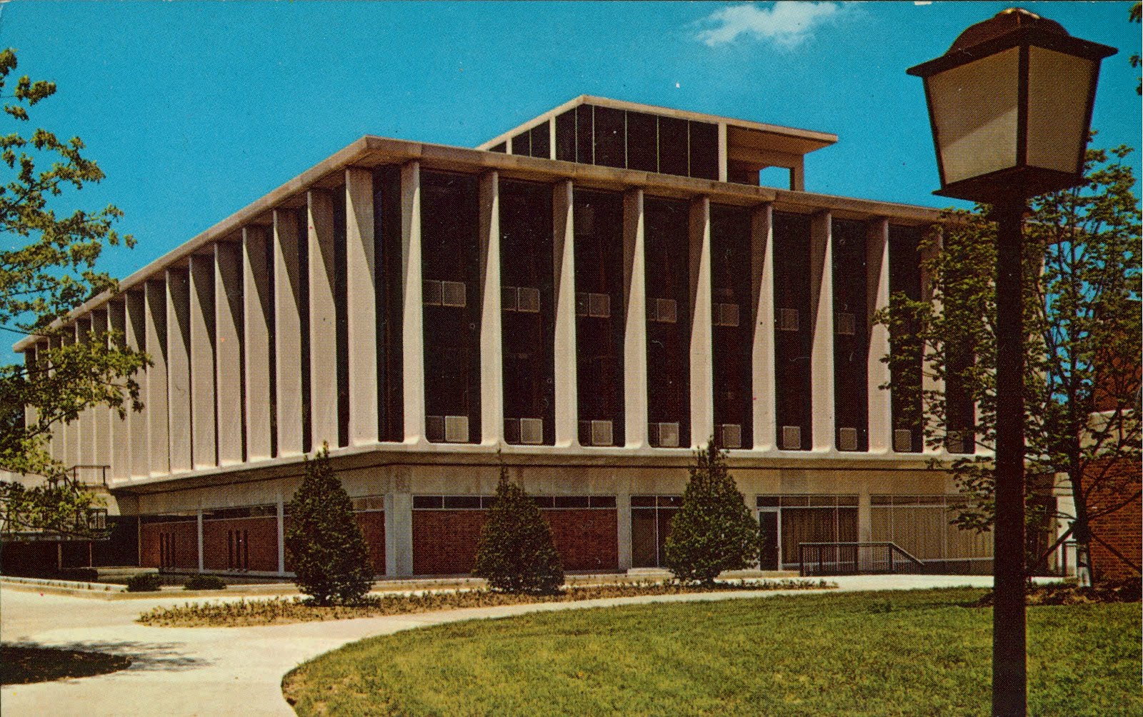Library Postcards Hugh Stephens Research Library, Stephens College