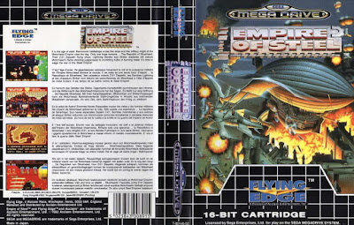 Empire of Steel - Megadrive cover - 1992