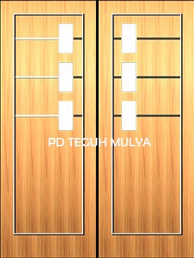 PD TEGUH MULYA Model Pintu minimalis terbaru
