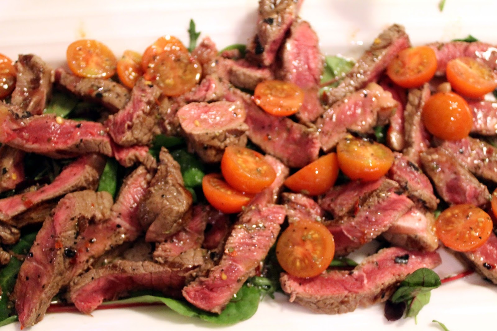 Serena's Medium Rare Nigella's Italian Steak n' Chips A New Take on