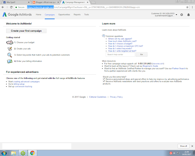 cara menggunakan keyword planner cara menggunakan keyword planner