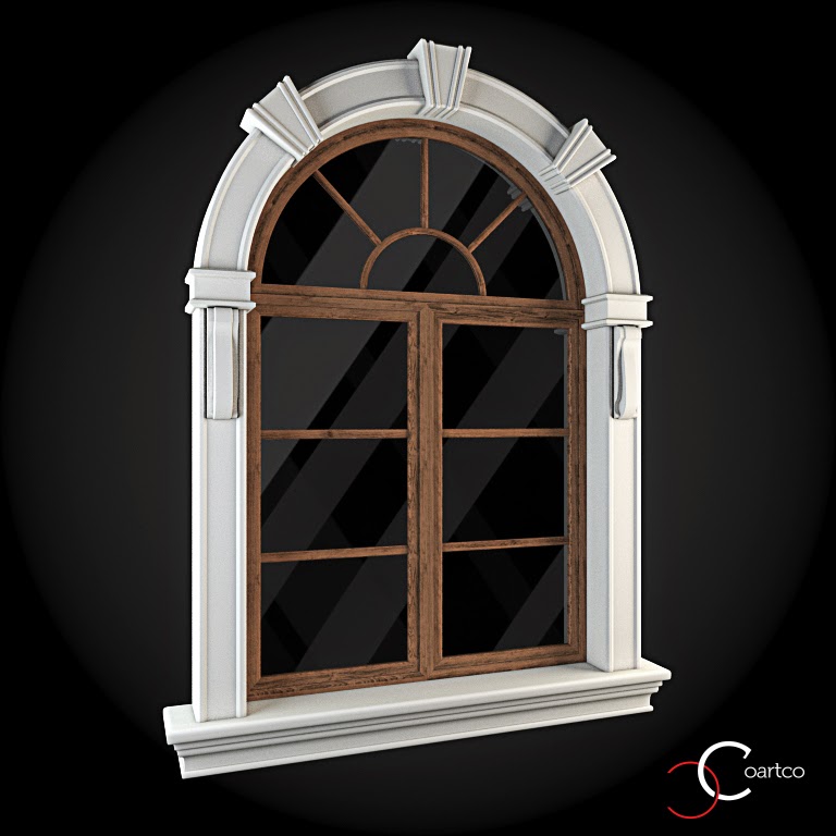 Ornamente Geamuri Exterior Cod: WIN-022 Ornamente Geamuri Exterior, Arcada fatade case cu profile decorative polistiren, profile fatada, Model Cod: WIN-022