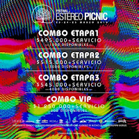 Combos Estéreo Picnic 2018