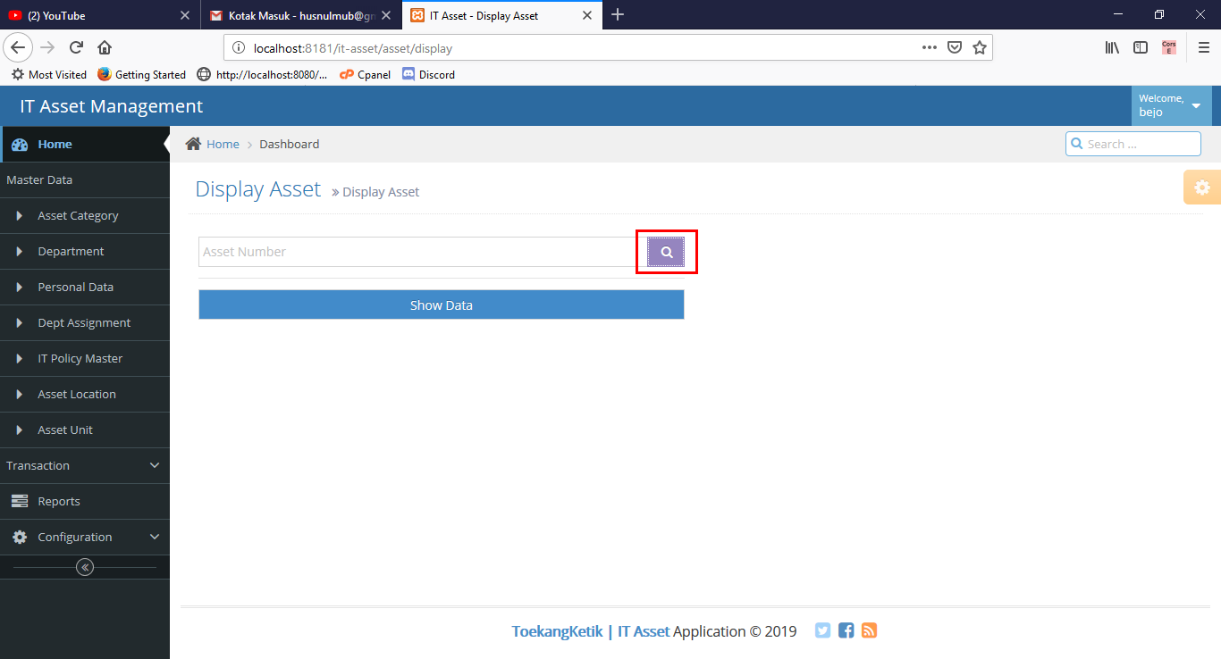 IT Asset Management Dengan PHP MySQL