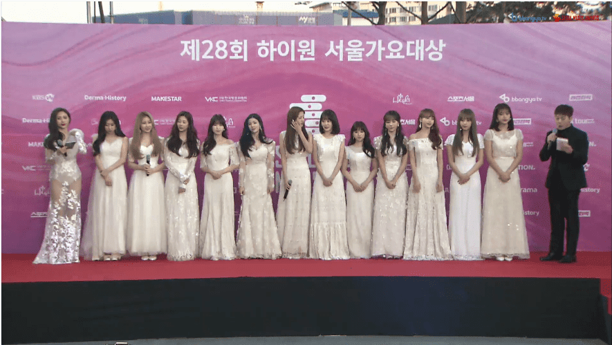 Izone Wears Dresses That Look Like Wedding Dress To Seoul Music