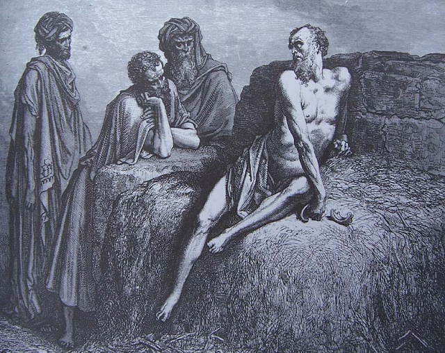 Gustave Doré - Job et ses amis