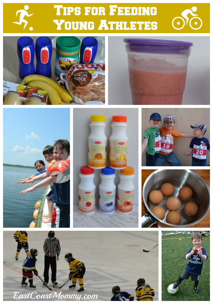 East Coast Mommy Tips for Feeding a Young Athletes