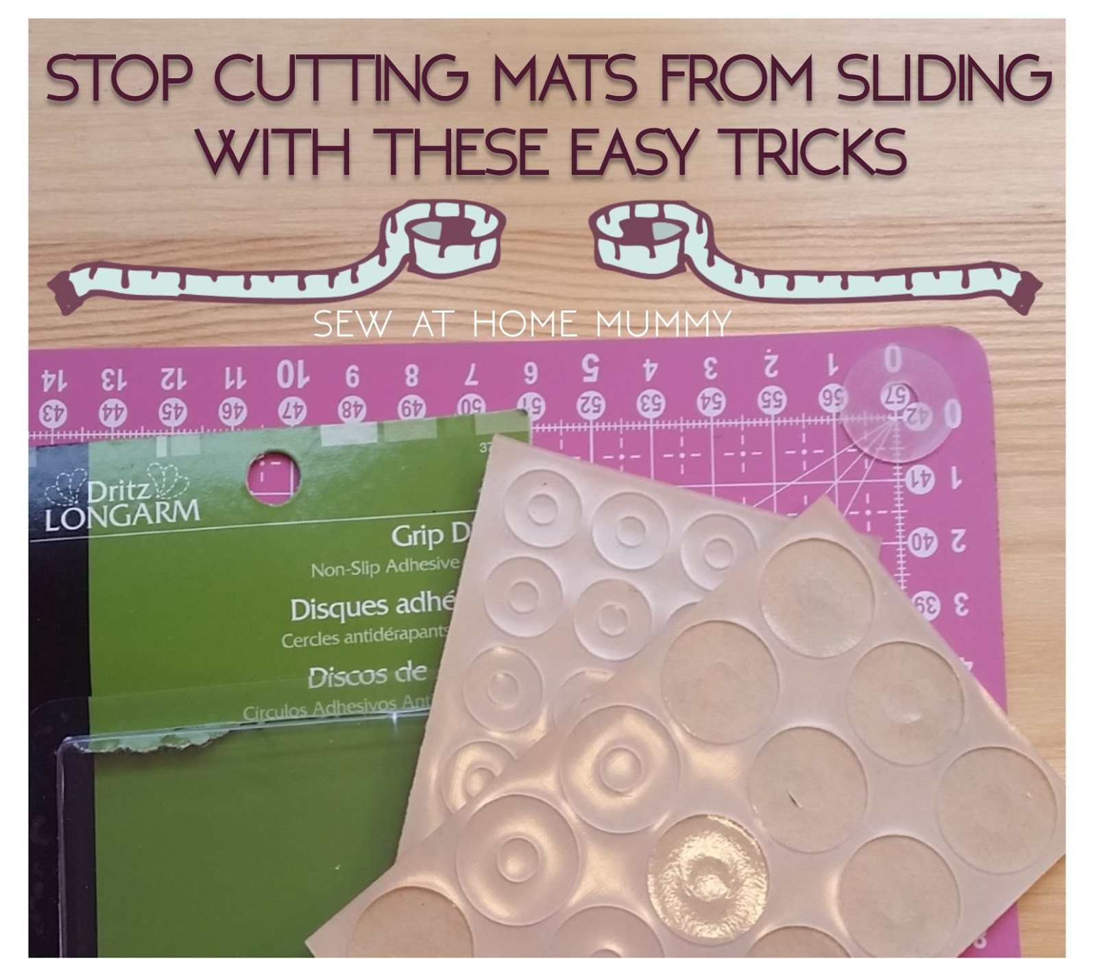Rotating Cutting Mat by off the Wall Quilt 