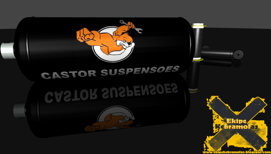 Ekipe Kebramolas ZM Kit Suspensão a Ar Castor Suspensões