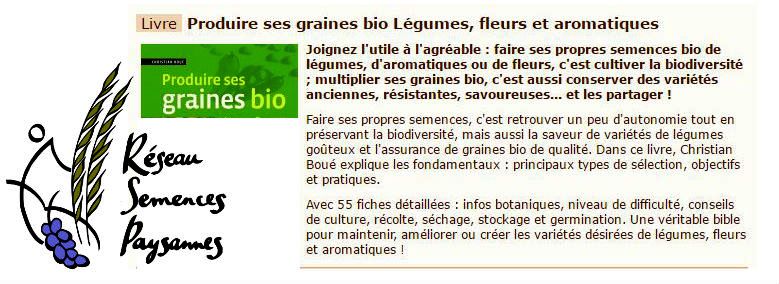 Plantez les petites GRAINES fournies par le Réseau Semences Paysannes Plantez les petites GRAINES fournies par le Réseau Semences Paysannes