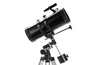 Celestron 127EQ PowerSeeker Telescope for terrestrial and astronomical viewing, equatorial mounts and Altazimuth mounts, fully-coated lenses for clear bright images, 3x Barlow lens triples magnification power, full range of eye pieces