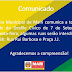 Comunicado da Prefeitura de Mairi
