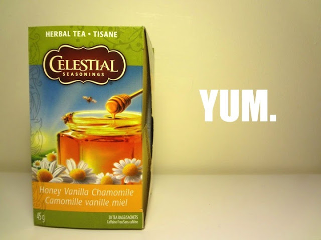 Honey Vanilla Chamomile tea, Celestial Seasonings