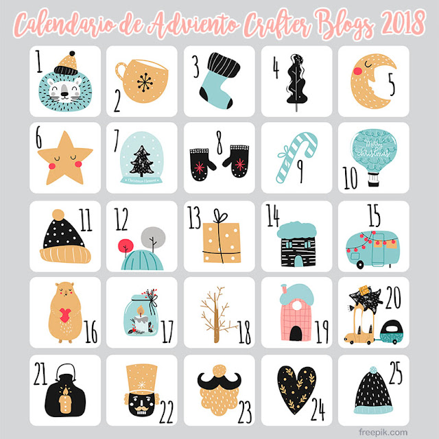 Inscripciones Calendario Adviento Crafter Blogs 2018