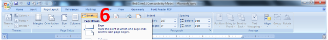 cara membedakan posisi halaman ms word cara membedakan posisi halaman ms word