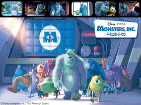 the monsters of Monsters, Inc. animatedfilmreviews.filminspector.com