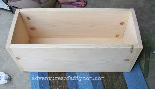 building a toy box from wood