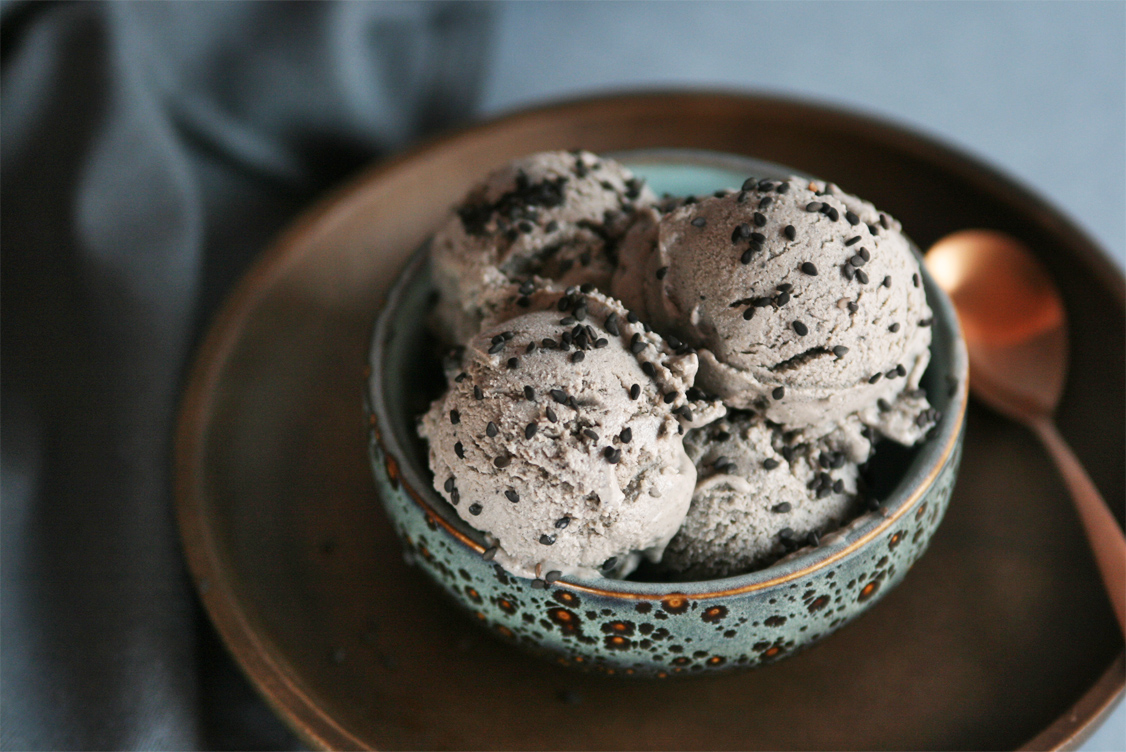 Cinnamon Girl Black Sesame Ice Cream