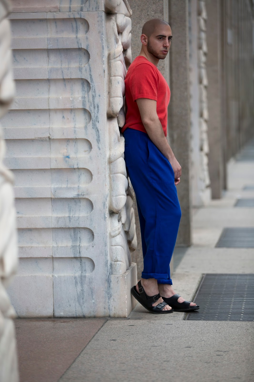 sandali uomo vecchio