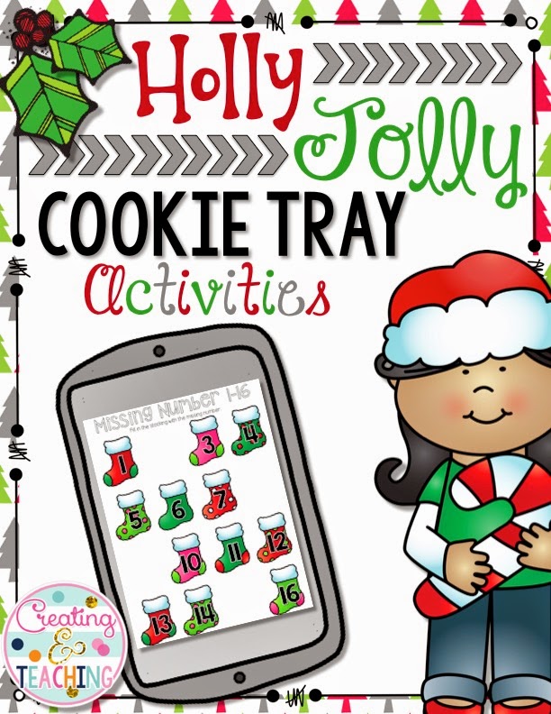 http://www.teacherspayteachers.com/Product/Holly-Jolly-Cookie-Trays-1588625