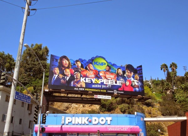 Key & Peele season 4 Comedy Central billboard Key & Peele season 4 Comedy Central billboard
