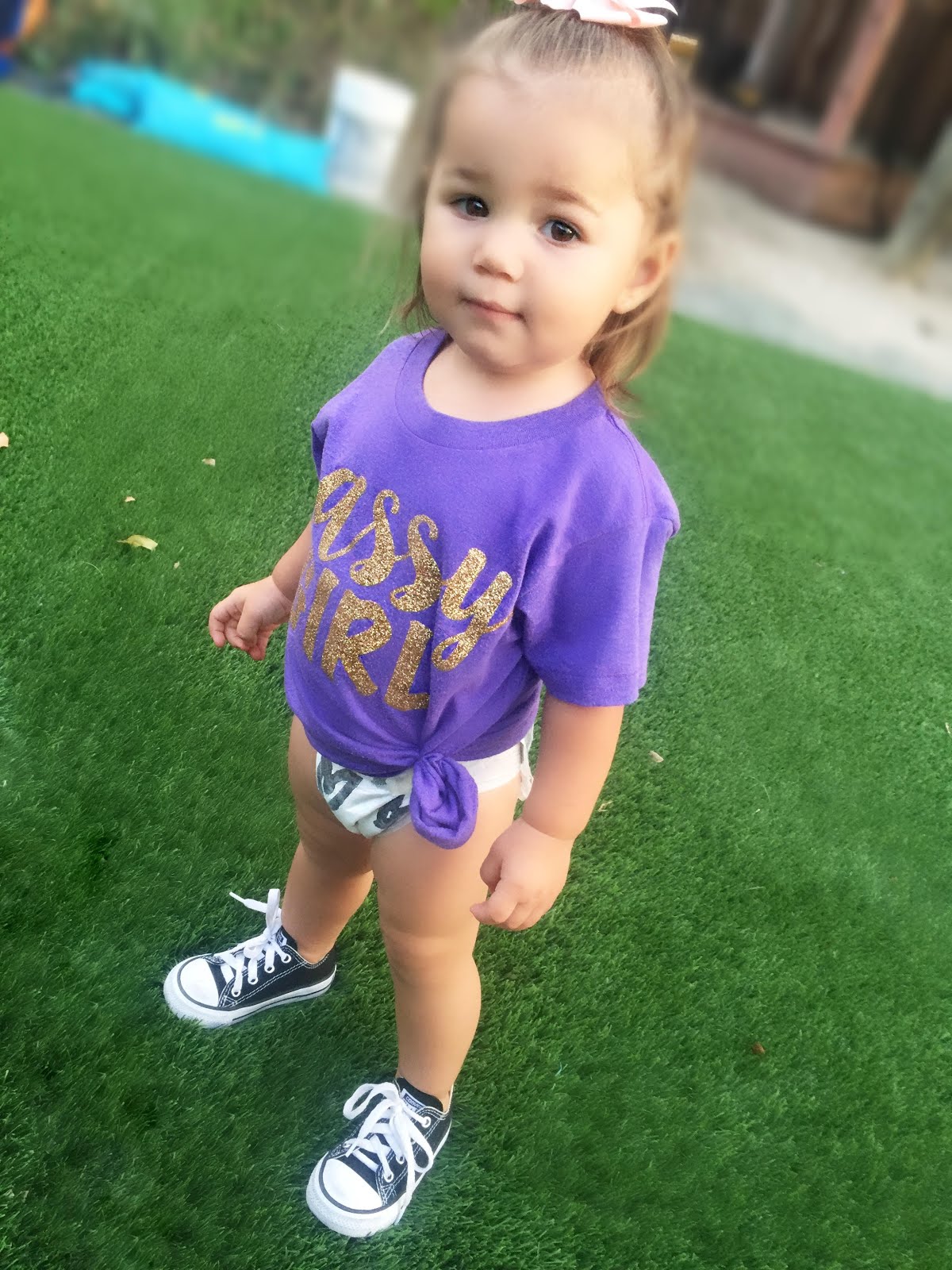 Stylish Eco Friendly Diapers from Parasol Co. + Fancy Tees from 1108 Boutique