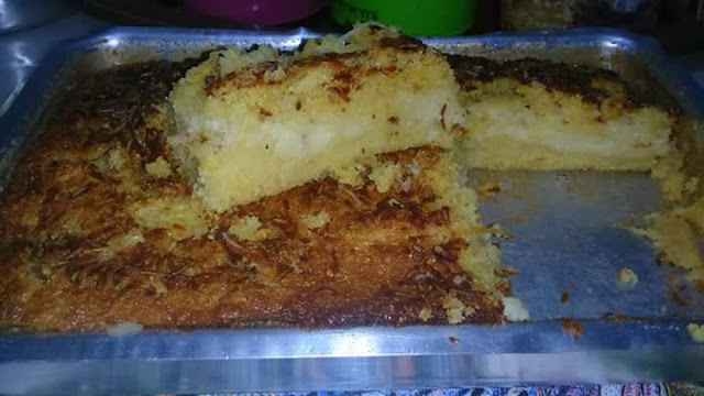 Bolo de fubá cremoso -