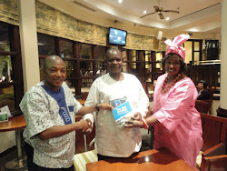 CISO-TZ CHAIRMAN RECEIVES THE SME HAND BOOK IN DAR ES SALAAM, TANZANIA