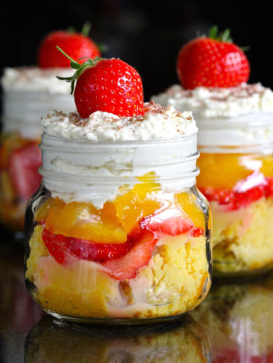 Gluten Free Alchemist: Boozy Orange & Strawberry Trifle in a Jar ...