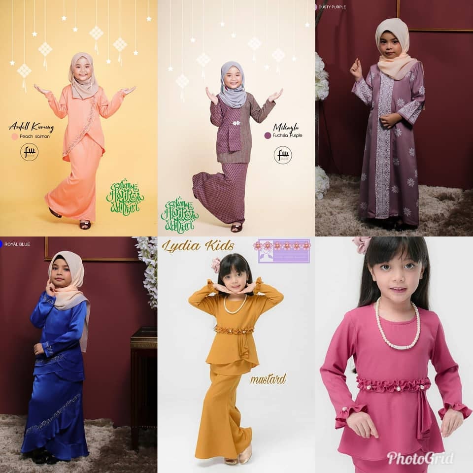 Jom dapatkan baju raya utk si comel anda