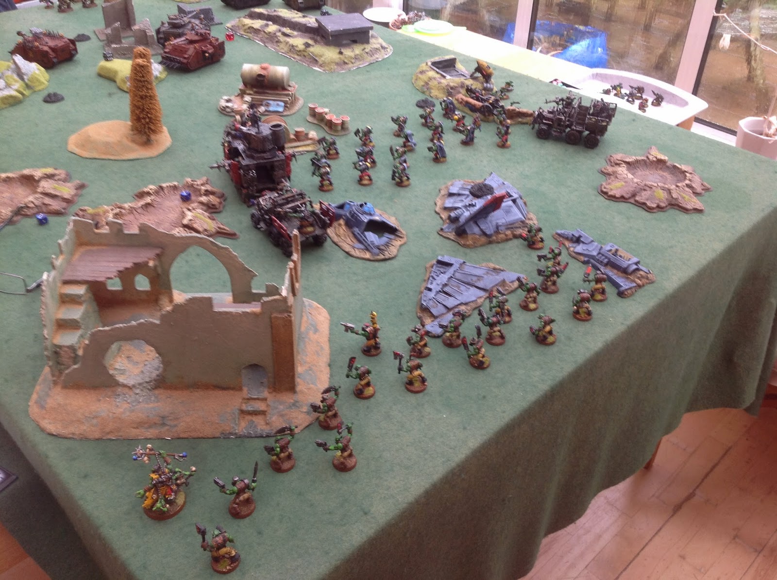 Waaagghhh! 1500 point Ork Army List the battle plan